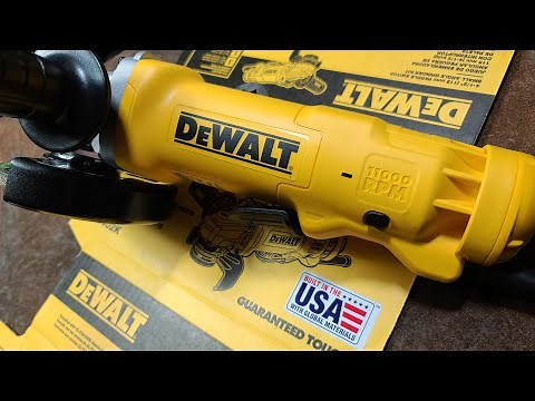 DeWalt USA Next Generation 4-1/2" Grinder Reviewish Teardown