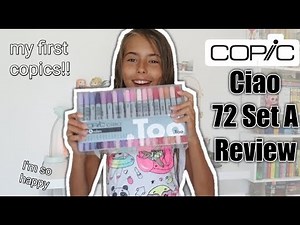 My COPICS Finally Came!! || Copic Ciao 72 Set A Review