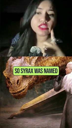 Who Was Syrax Named After? Rhaenyra Targaryen's dragon Syrax