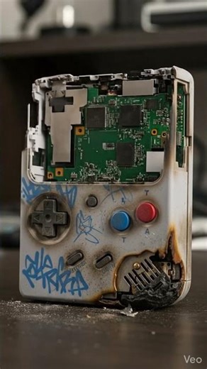 Restoring a Broken Handheld into a Powerful Mini Arcade! 🕹️✨ (Beshi clickable)