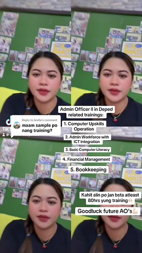 Checklist for Admin Officer II Position in DepEd