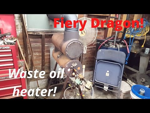 Waste oil heater side mission | Garage Fiery Dragon