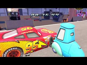 CARS 1 Lightning McQueen in Spanish PC FINAL - Game Videos for Everyone