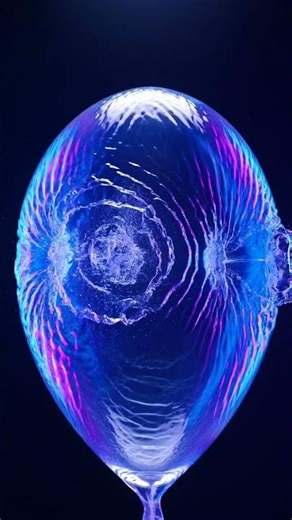 Pin vs Balloon – 10,000x Slow Motion Balloon Explosion #satisfying #entertainment