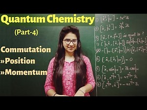 Position and momentum commutator|Operators in quantum mechanics|CSIR-NET GATE IIT-JAM in Hindi