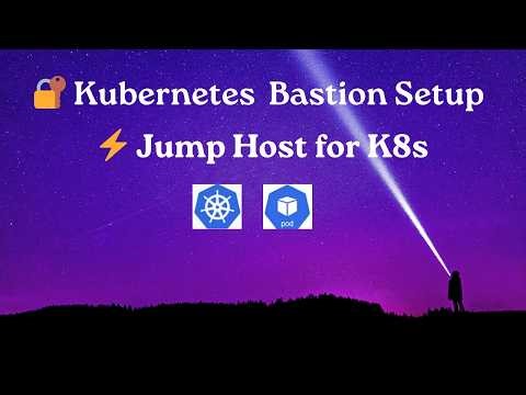 Kubernetes Jump Host (Bastion Server) Setup 🔐 | Secure Cluster Access Step-by-Step
