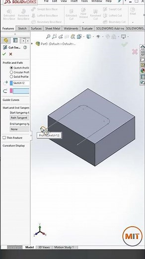 How to Use the Swept Feature in Just 60 Seconds?