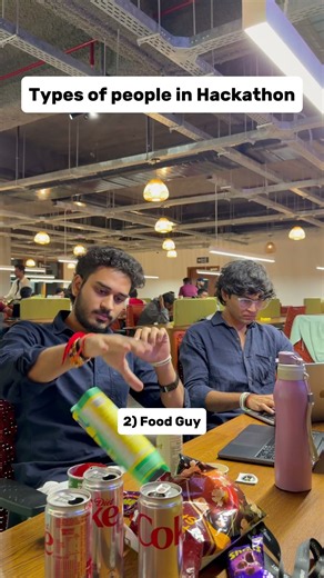 Types of people in hackathon #webdevelopment #frontend # #javascript #coding #javascripttricks