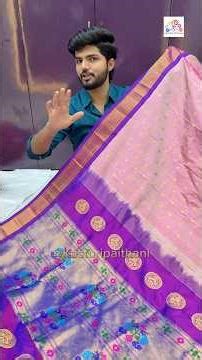 Is Paithani Really have to looks Perfect 😳? Order on Whatsapp 9588678406 😍