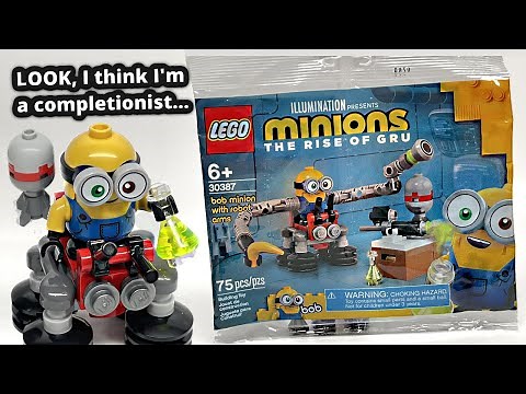 LEGO Minions Bob with Robot Arms 2021 polybag review!