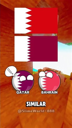 Countries with Very Similar Flags #countryballs