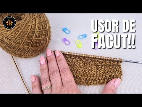 How to knit beautiful short rows - Pattern no. 36. - easy for beautiful raglan, heel patterns