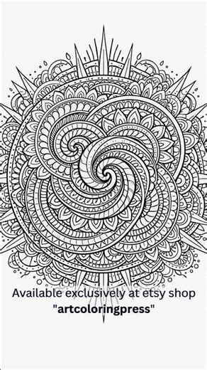 Mandala Fusion Adult Coloring Book Flip Through | Intricate Mandala Designed Pattern Art Pages