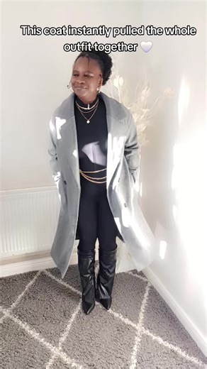 This long wool coat is one of those pieces you throw on and instantly feel put together. Loose fit, warm, and easy to style for everyday fall and winter looks. I’m obsessed with how effortlessly chic it feels 🤍 #WinterOutfit #WoolCoatStyle #TikTokMadeMeBuyIt #EverydayOuterwear #FallWinterFashion