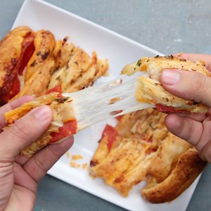 Pizza Braid Recipe by Tasty
