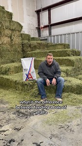 2.4K views · 507 reactions | Let’s talk about alfalfa bales and alfalfa pellets ✅ #horsenutrition #horseowner #horsehealth #horsetips #equinenutrition #horsepeople #hayforhorses #alfalfahay | Cook Feed & Outdoor | Facebook