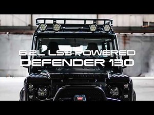 LS3-Powered Defender 130, hand-crafted by Osprey Custom Cars