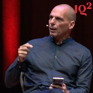 11 reactions | Who would’ve thought we should model our society on the NFL? Or that a musician and a finance minister would have so much in common? Watch the full conversation between Yanis Varoufakis and Brian Eno on our YouTube channel. | Intelligence Squared | Facebook
