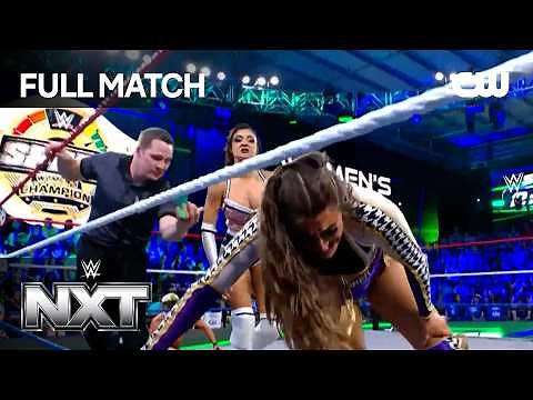 FULL MATCH: Wren Sinclair vs. Arianna Grace | The Great American Bash | WWE NXT | The CW