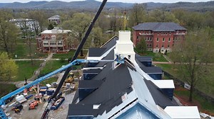 2.3K views · 167 reactions | Construction is underway for our new future-focused technology buildings! The first building’s cupola has been installed. ️ These two new buildings will harness the power of computer science, digital media and information technology, and applied engineering and design to prepare the next generation of technology thinkers, makers, and innovators. Learn more about Building a Technology Future Like No Other at https://bit.ly/3RO3hSp. | Berea College | Facebook