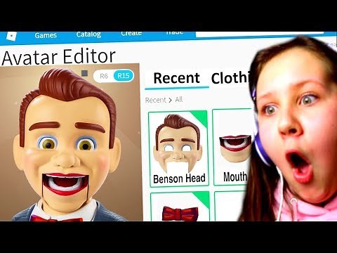 MAKING BENSON DUMMY FROM TOY STORY 4 A ROBLOX ACCOUNT!!