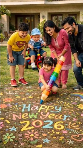 Maine banaya new year wali drawing #shorts #shortvideo #youtubeshorts