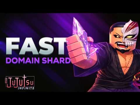 BROKEN DOMAIN SHARD FARMING STRATEGY IN JUJUTSU INFINITE!