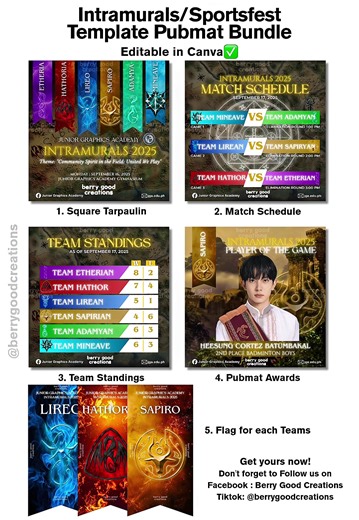 Affordable Editable Sportsfest Templates for Events