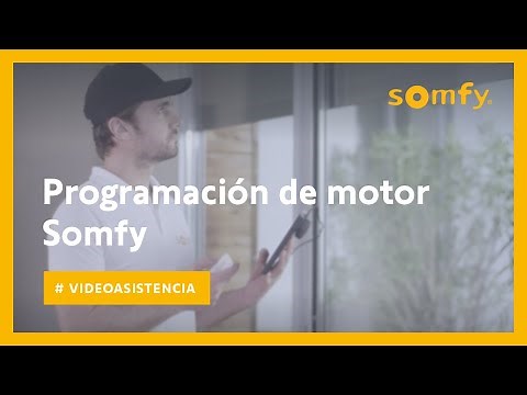 Programación de motor Somfy