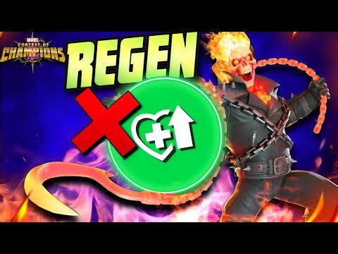 Did Kabam REMOVE His Regen?! 😳 NEW Buffed Ghost Rider MCOC