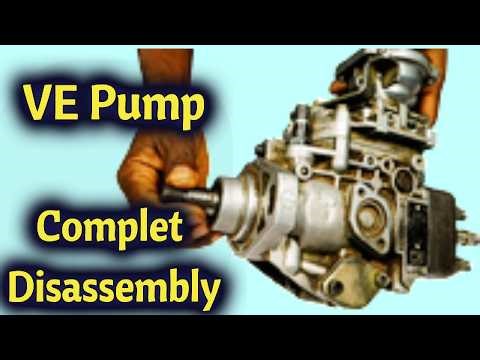 How to Tear Down Diesel Injection Pump| Components Identification (Part 4)
