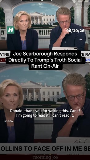 President Donald Trump exploded at “Morning Joe” host Joe Scarborough after his MS NOW show highlighted bombshell New York Times reporting about the White House’s response to the release of the Jeffrey Epstein files. Scarborough seized on the Trump attack and offered a deeply sarcastic response. “I don’t know what I’m going to do, Mr. President,” Scarborough said mockingly of Trump’s ratings gibe. Watch the moment above.