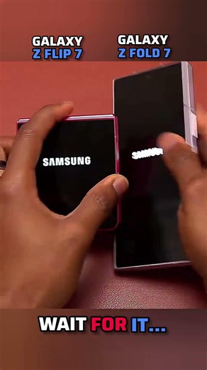 😳⚡ GALAXY Z FOLD 7 vs GALAXY Z FLIP 7 SPEED TEST!! 😳⚡