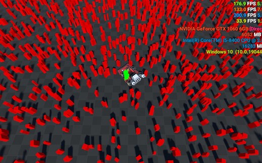 Unity URP DOTS 碰撞检测 纯数学无Collider