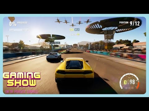 The Gaming Show [In My Parents' Garage] - Playing Forza Horizon 2 Xbox One | WildBrain Games Room