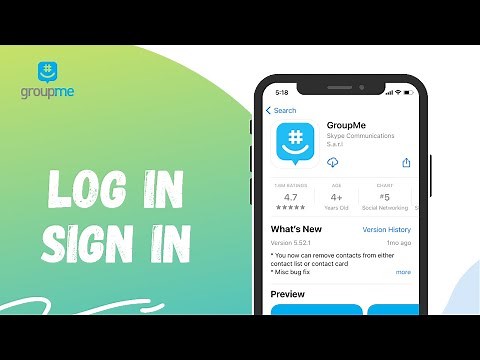 How to Login to GroupMe | Sign In GroupMe App