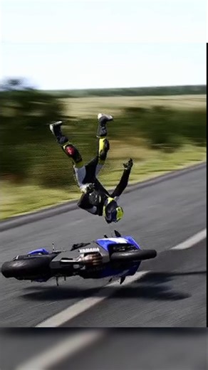 Physics vs. R1: Violent Rider Launch | Yamaha YZF R1 Crash Analysis [Unfall] 📉