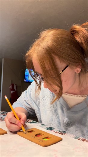 Never buying a gingerbread kit from the store ever again #happyholidays #christmas #gingerbreadhouse #holidaybaking