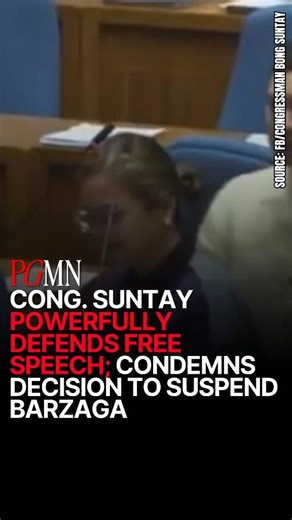 Congressman Bong Suntay voted no on the move to suspend Rep. Kiko Barzaga for 60 days. In his explanation, Suntay said his vote is based on constitutional protections for speech. He cited Article III, Section 4 and stated that the Constitution protects expression even when remarks are sharp, incendiary, or uncomfortable. Suntay said disagreements in Congress occur in every era and that members have the right to speak without fear of punishment. He said falling short of decorum does not remove co