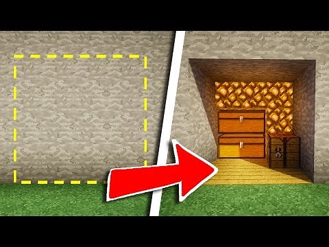 TUTO PASSAGE SECRET ULTRA SÉCURISÉ ! | Minecraft