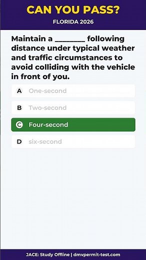 Don’t Get This Wrong! 🚦 2026 Florida DMV Knowledge Exam Practice Test | JACE