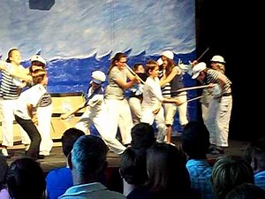 Pirates of the Curry bean Mop Dance