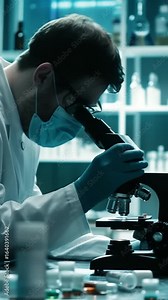 Forensic scientist examining from crime scene evidence 4K Videos