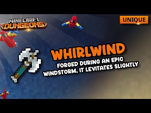 How to get the Whirlwind | Minecraft Dungeons