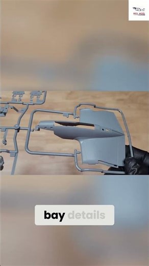 Amazing Model Kit: Detailed Build & Smooth Surfaces! #shorts