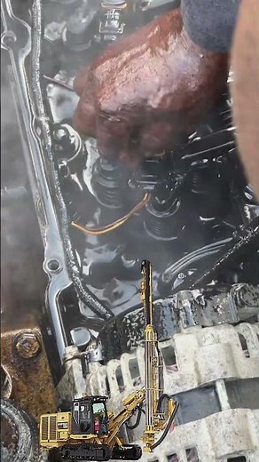 How to test C9 injectors on a CAT Drilling Machine #CaterpillarEquipment