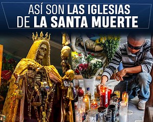 2.2M views · 99K reactions | Así son las iglesias de la ''Santa Muerte'' Andrea Macu | Badabun | Facebook