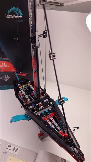 LEGO® Technic™ Emirates Team New Zealand AC75 Yacht (42174)[962 pcs] Building #shorts