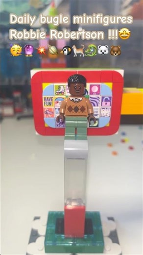 ‪@LEGO‬!!!daily bugle minifigures Robbie Robertson!!!🤩💥🪐🐉🔮#legoloji #fypviral #fypシ #viral