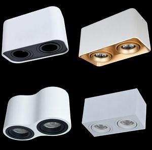 [Hot Item] Sleek Modern GU10 Triple Head LED Ceiling Light Fixture